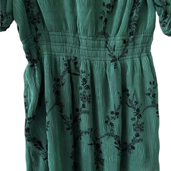 GANNI Georgette Micro Pleated Mini Dress - Picture 7 of 9